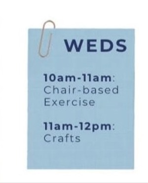 Chair based exercise - Blairgowrie 7 Rattray Community Football Club